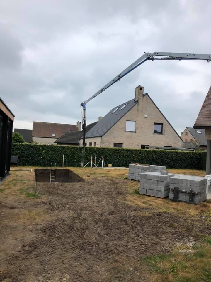 Thijs Cardon Algemene Karweien vijver put graven